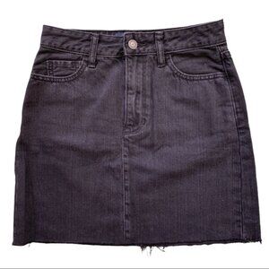 FREE SHIPPING Hollister High Waist Black Jean skirt